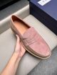 J.M.WESTON Pink Calfskin Business Leather Shoes 042830 (7)_th.jpg